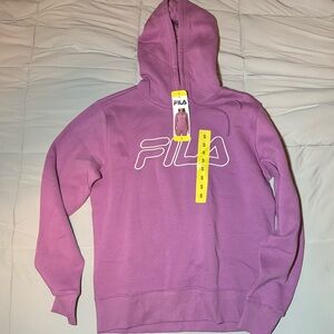 Fila sweatshirt size S color color mulberry